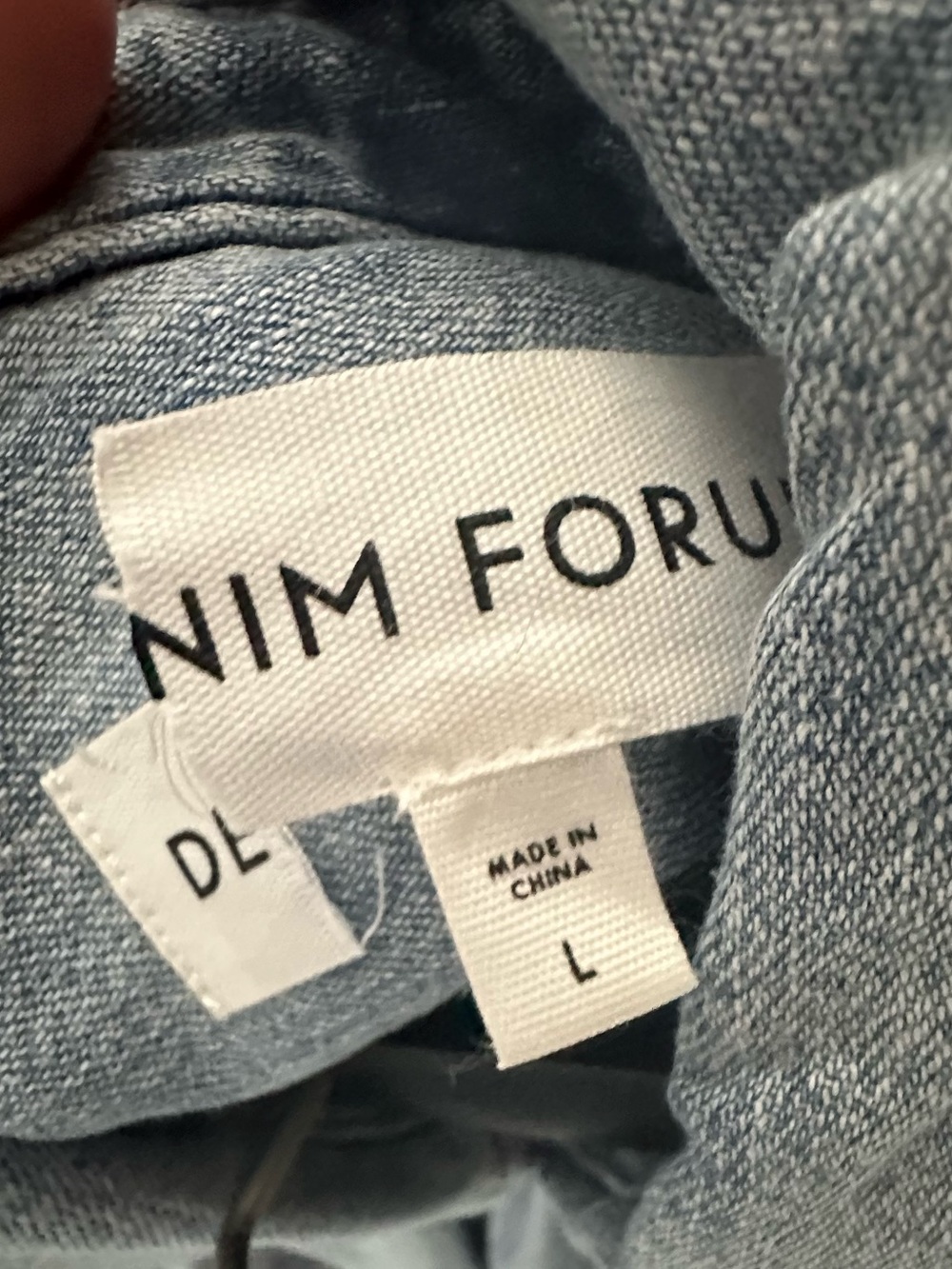 Denim Forum The '80s Comfy Denim Shirt - Picture 5 of 5